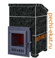 печь для бани gfs 25м зк в облицовке президент 980/40 пироксенит