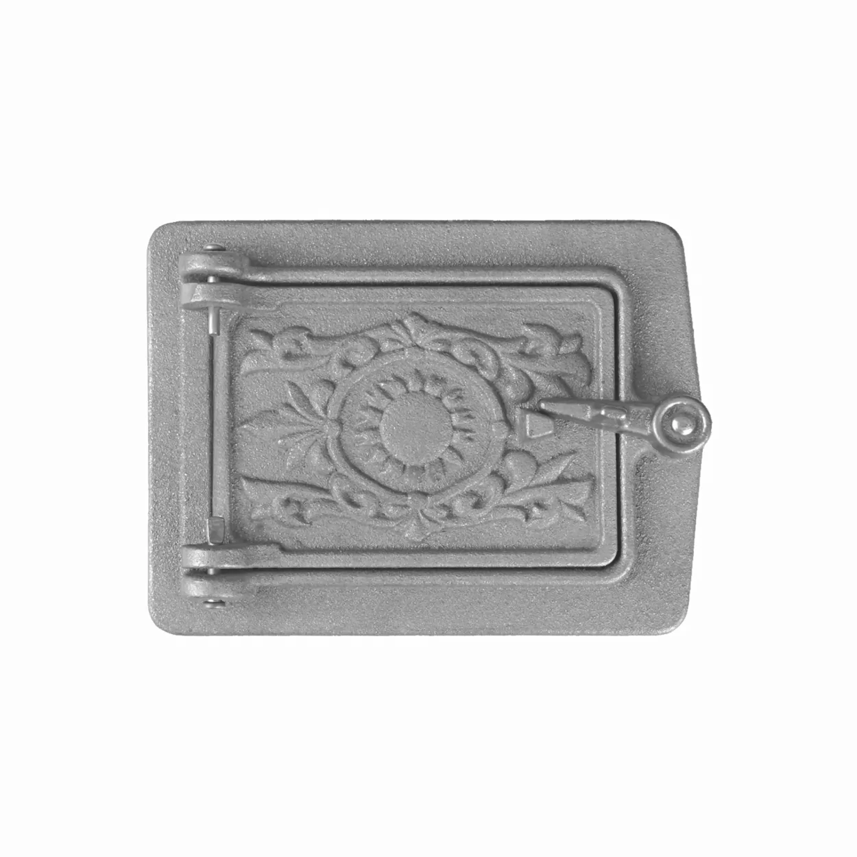 дверь прочистная дпр-1б восход 130x92 rl02 (широкая рамка), некрашеная (рубцовское литьё)